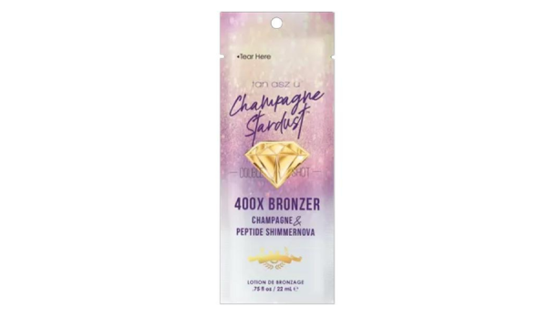 TAN ASZ U – Champagne Stardust – 400X Bronzer 22ml